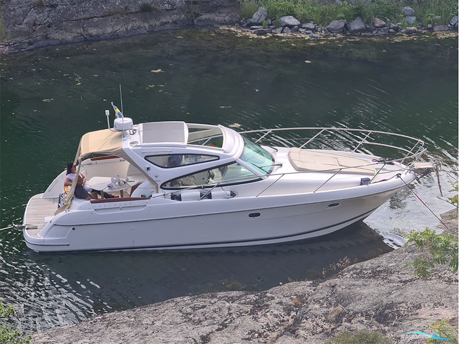 Prestige 34S Hard Top Motorbåd 2009, med Volvo Penta motor, Sverige