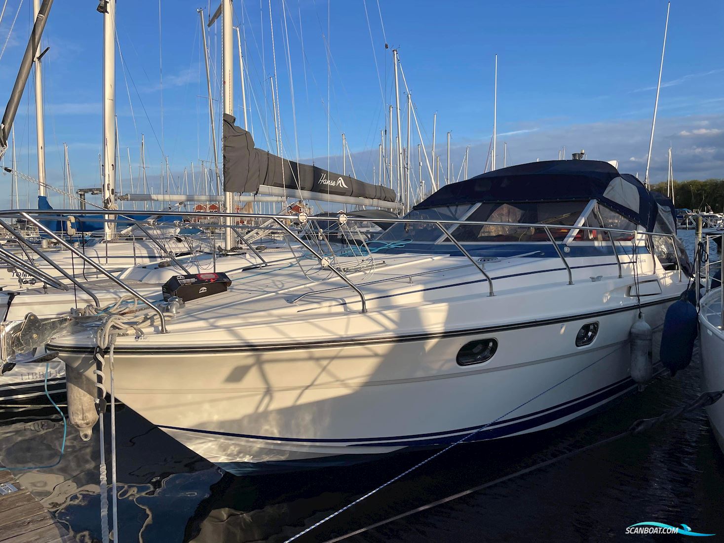Princess 286 Riviera Motorbåd 1985, med Volvo Penta AQ271 C (Renoveret 2014) motor, Danmark
