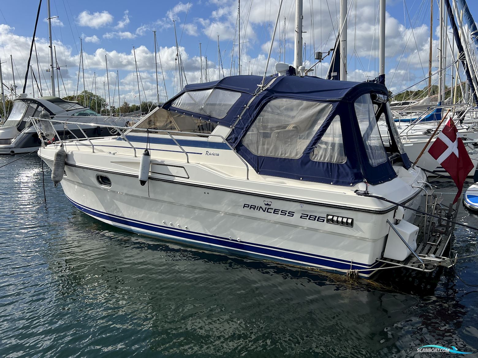 Princess 286 Riviera Motorbåd 1985, Danmark