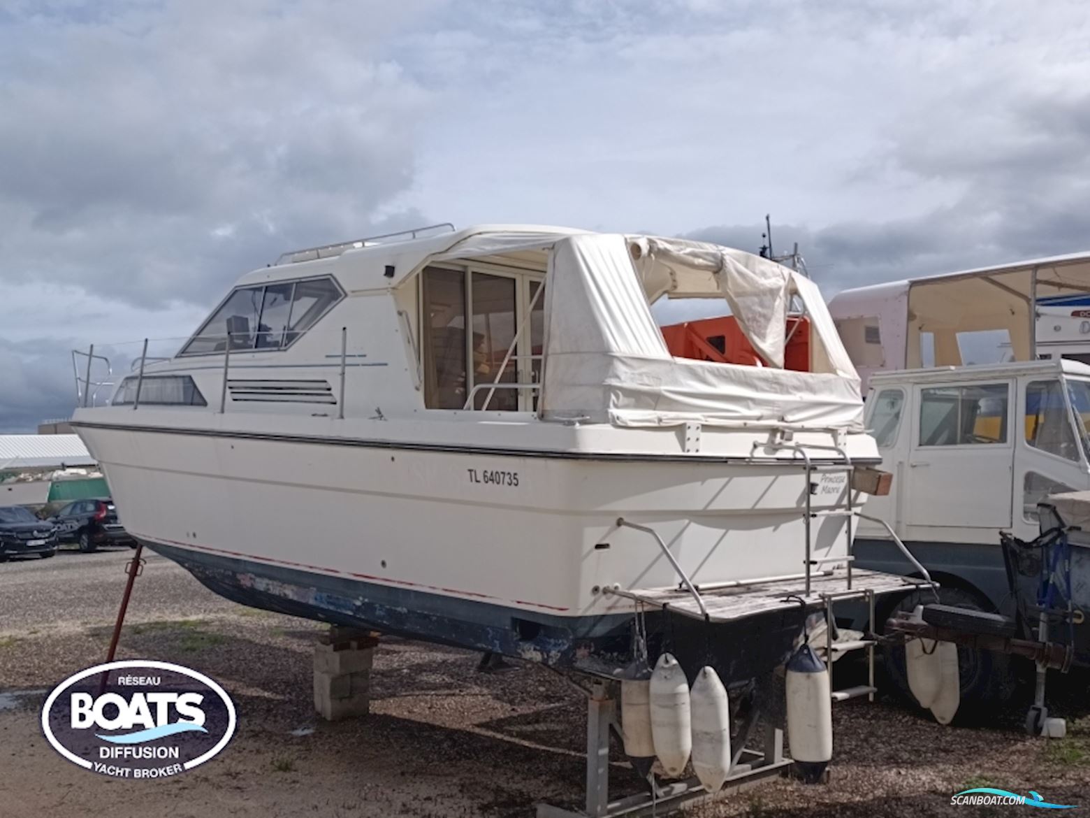 Princess 30 DS Motorbåd 1985, med Volvo motor, Frankrig