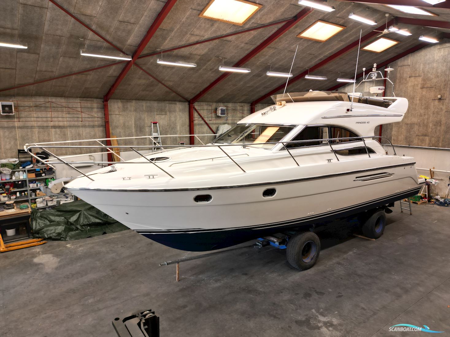 Princess 40 Fly Motorbåd 2002, med Volvo Penta Tamd 370HK motor, Danmark