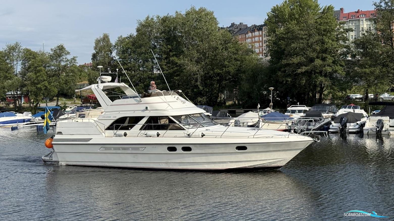 Princess 435 Motorbåd 1991, med 2 x Volvo Penta motor, Sverige