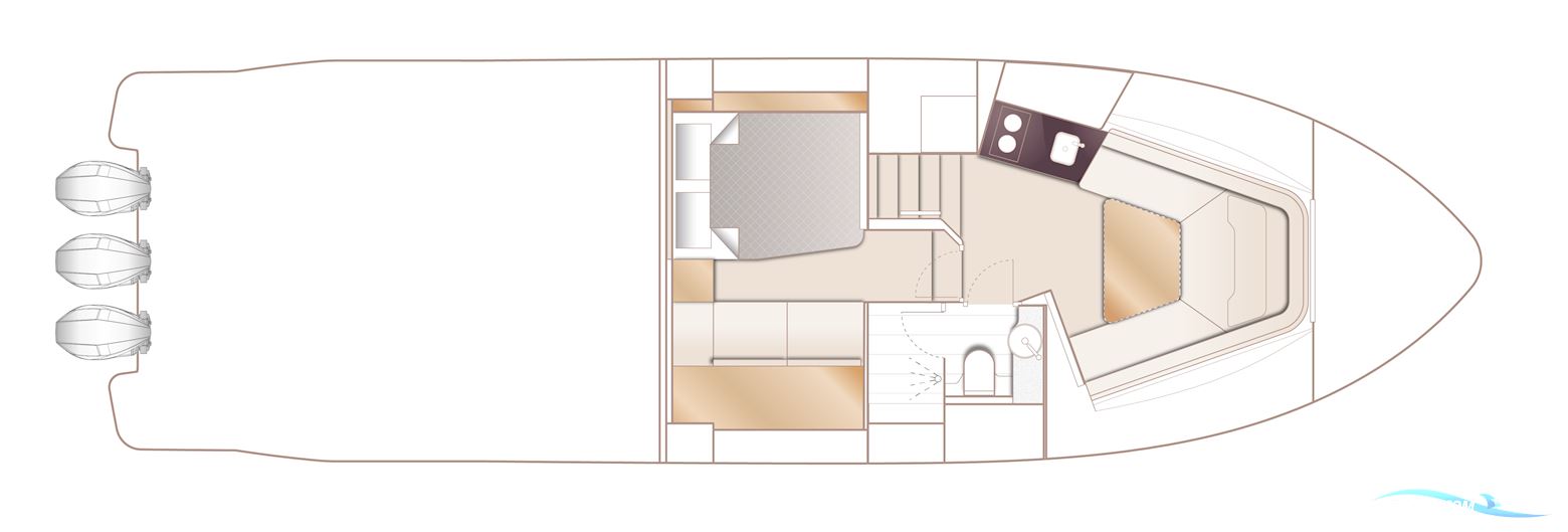 Princess C48 Deck Saloon
