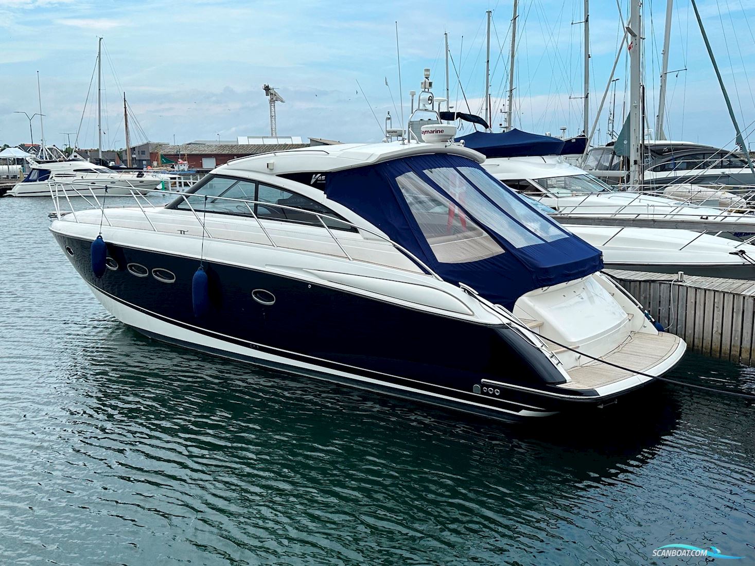 Princess V45 Motorbåd 2009, med Volvo Penta D6-370 motor, Danmark