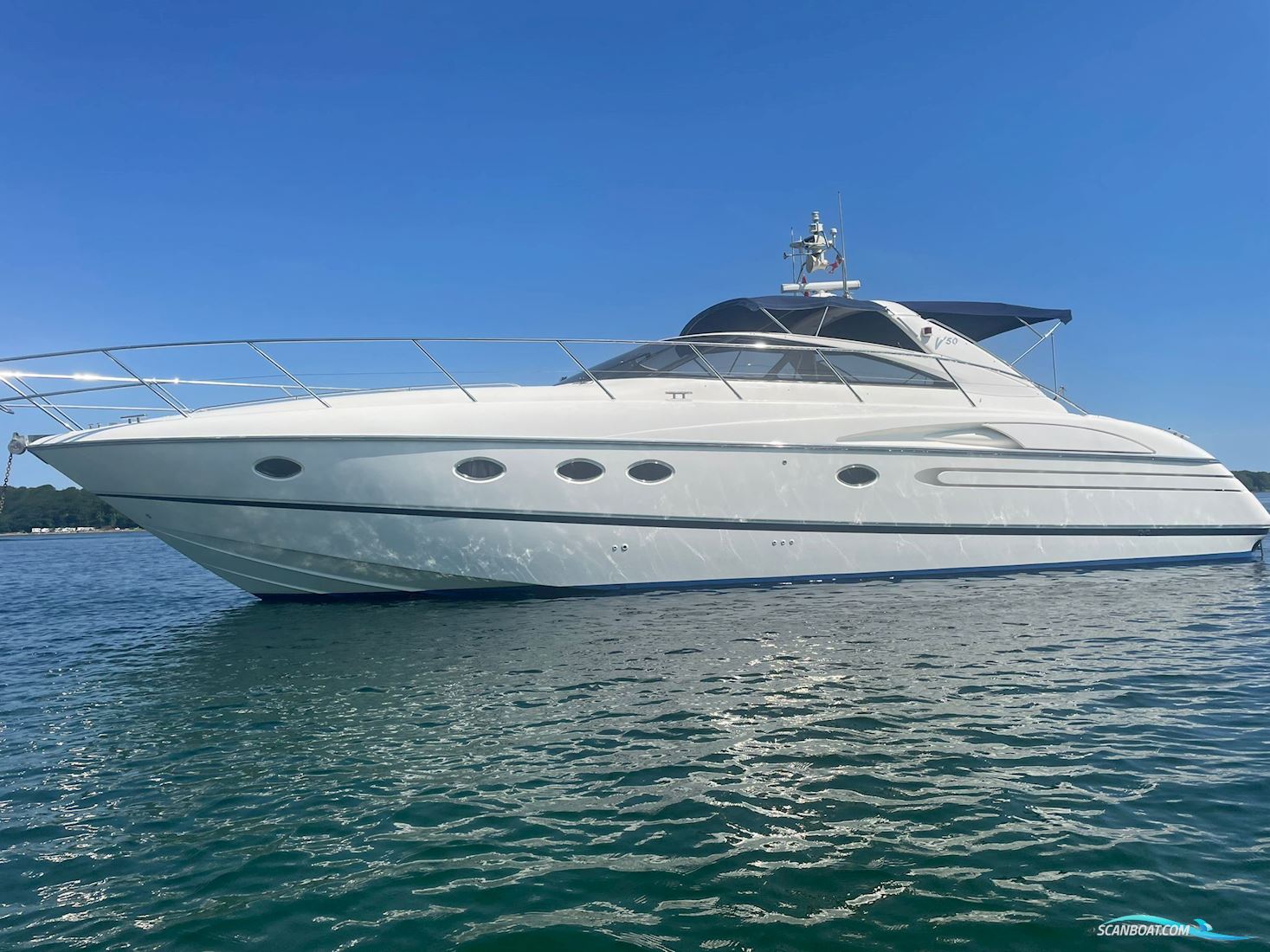Princess V50 Motorbåd 2005, med Volvo Penta D12 - 715 motor, Danmark