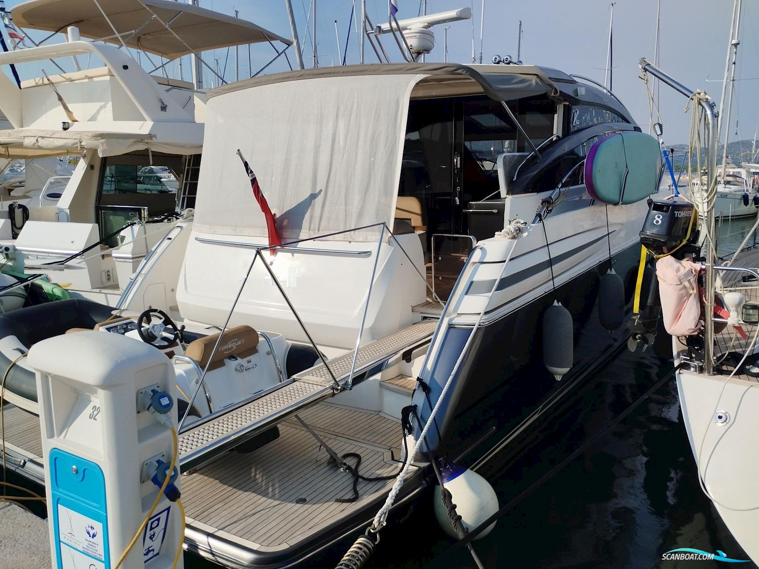 Princess V52 Motorbåd 2013, med Caterpillar C12 Acert motor, Kroatien