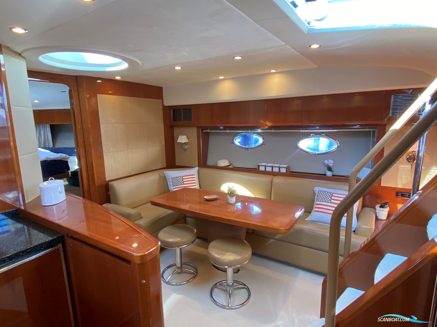 Princess V53. Evt bytte trawler/Flybridge båd