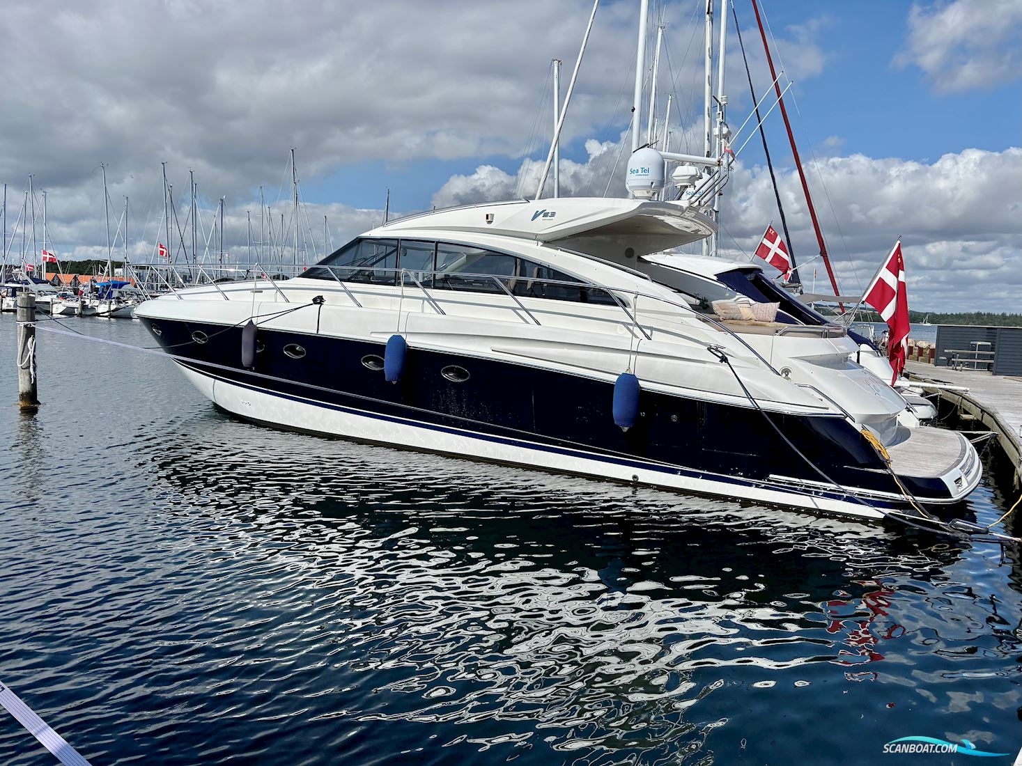 Princess V53 Motorbåd 2006, med Volvo Penta D12 800 Hk motor, Danmark