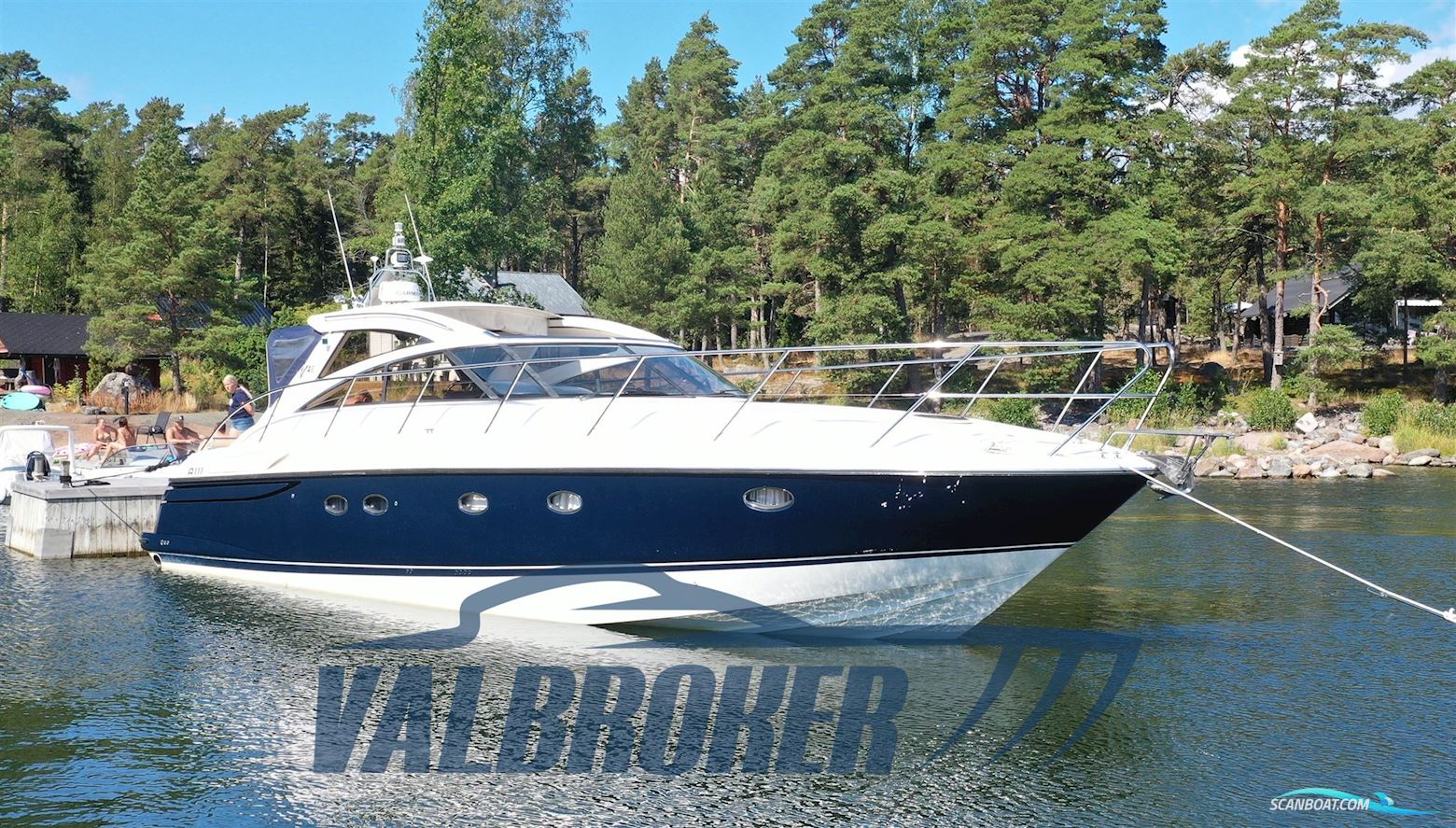 Princess Yachts V 48 Motorbåd 2002, med Volvo Penta Tamd 75 motor, Finland