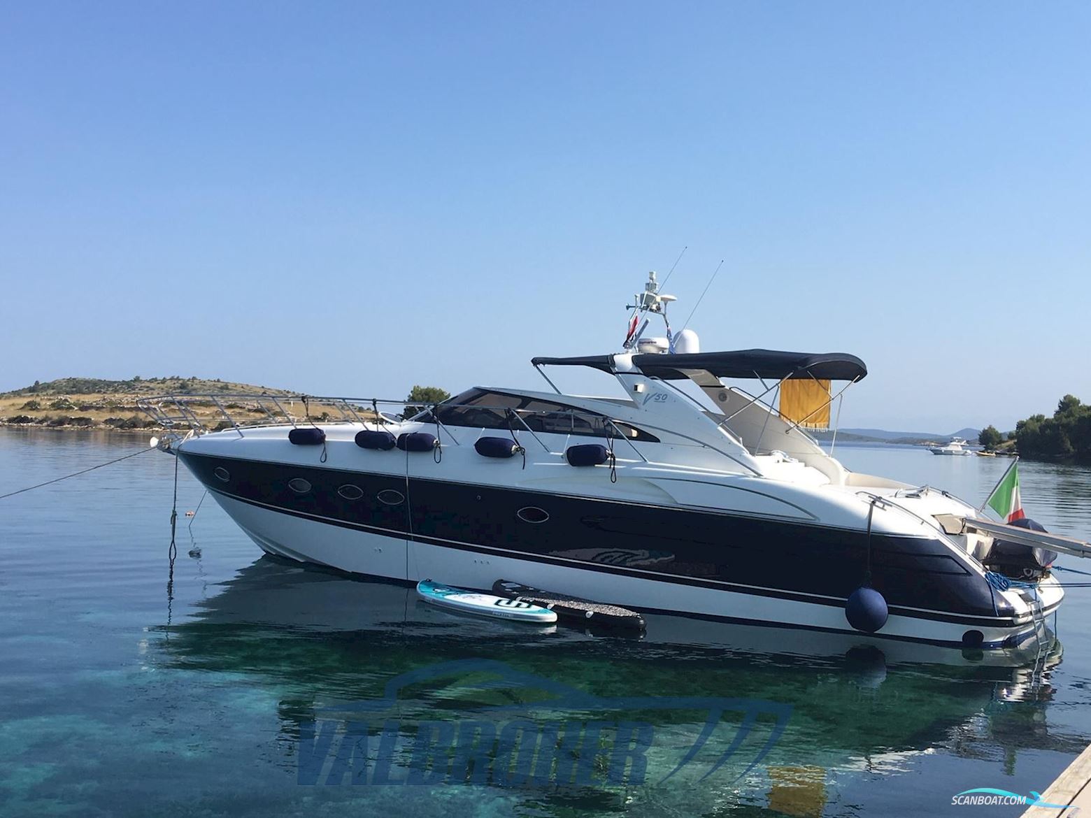 Princess Yachts V50 Motorbåd 2001, med Volvo Penta D12 - 615 motor, Italien