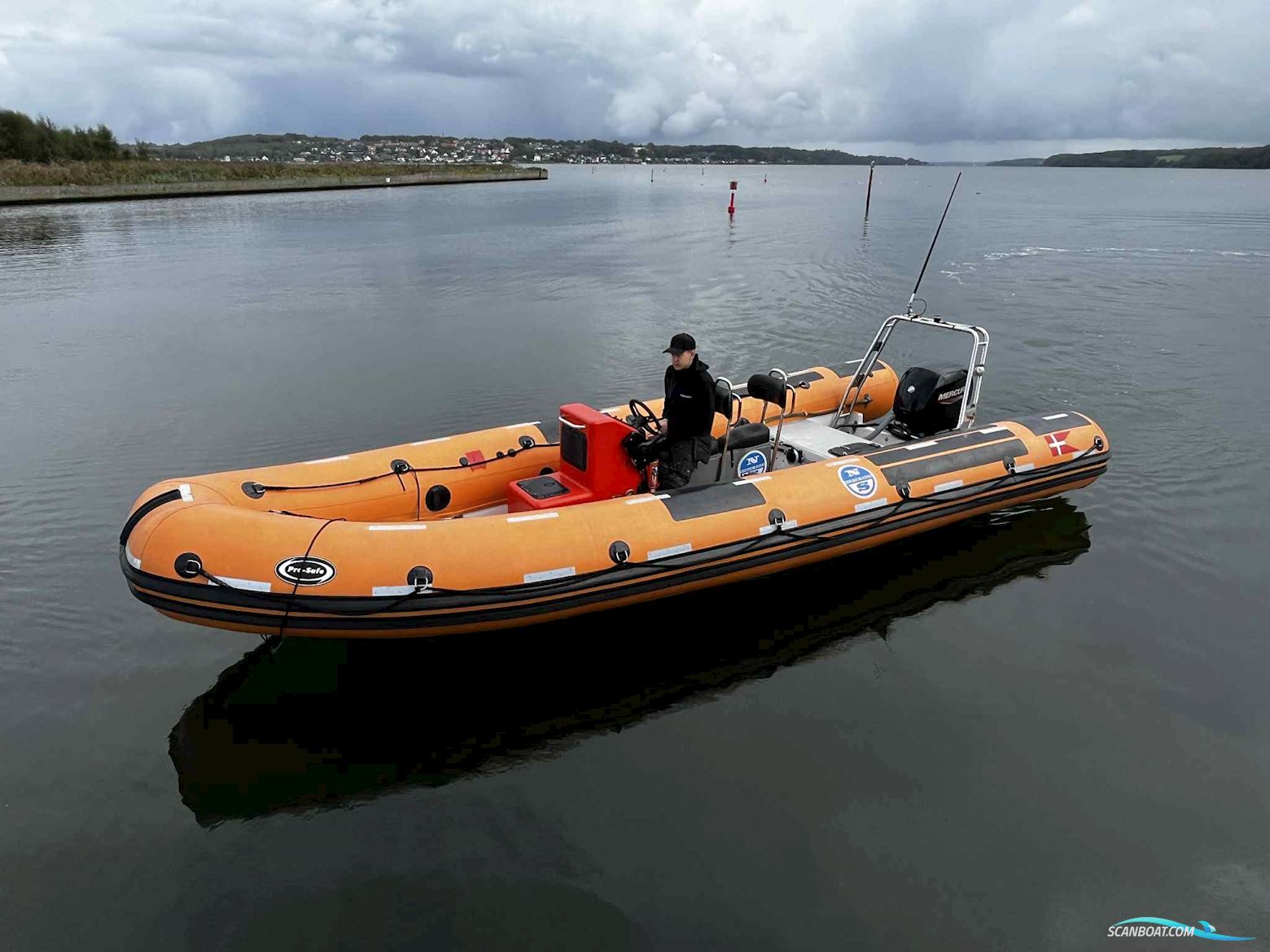 Pro-safe RIB 740 med 150 Mercury Motorbåd 2005, med Mercury motor, Danmark