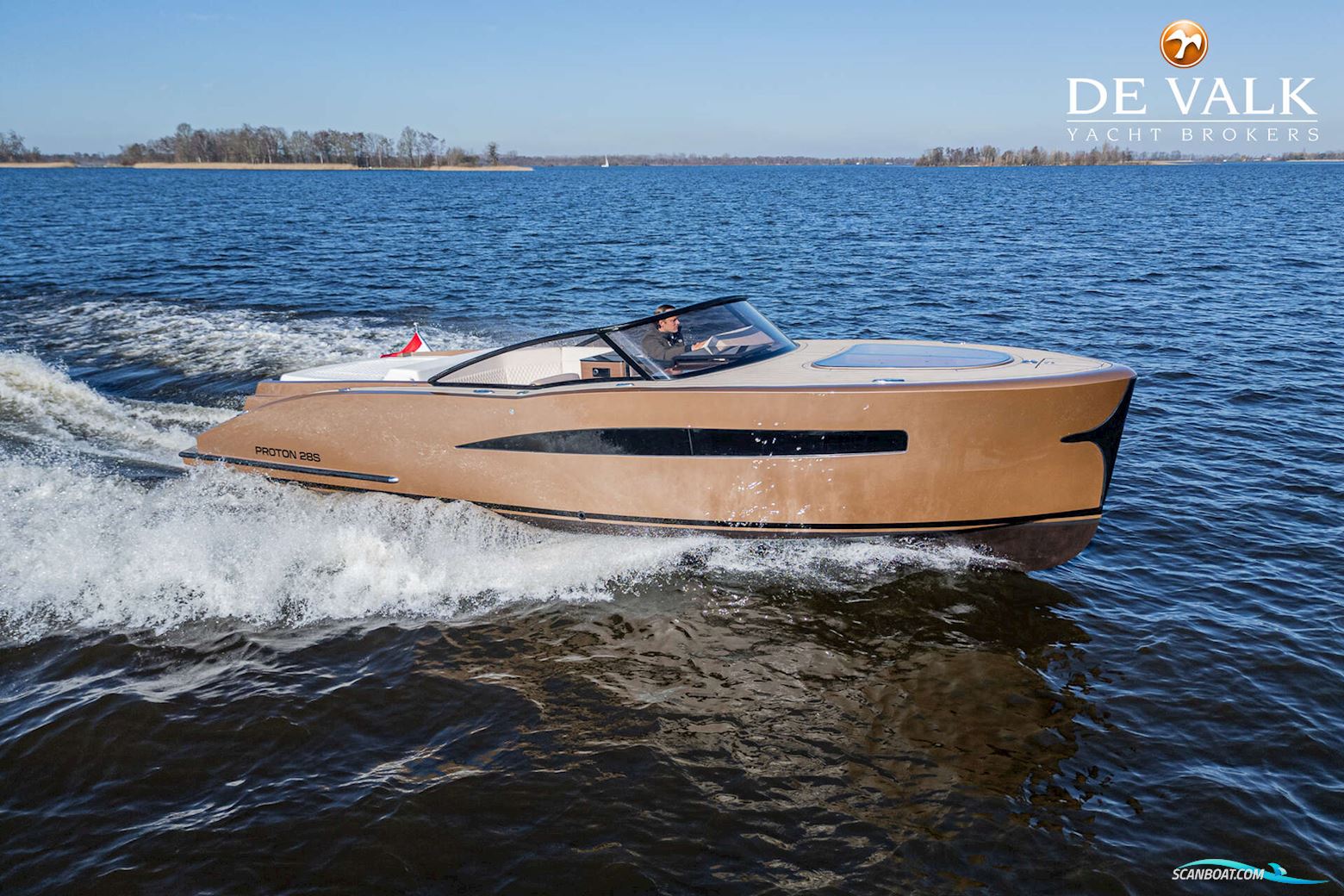 Proton 28S Motorbåd 2024, med Mercury motor, Holland