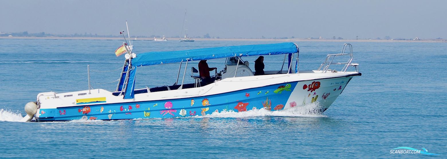 Quer Q40 Motorbåd 2007, med Yanmar 315CV motor, Spanien