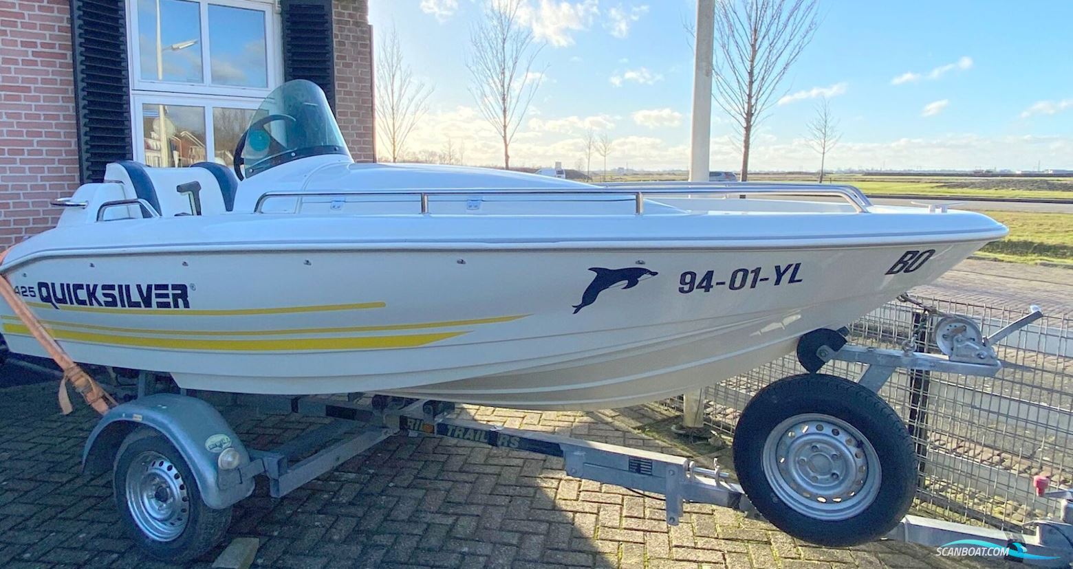 Quicksilver 425 Open Motorbåd 2006, med Honda motor, Holland