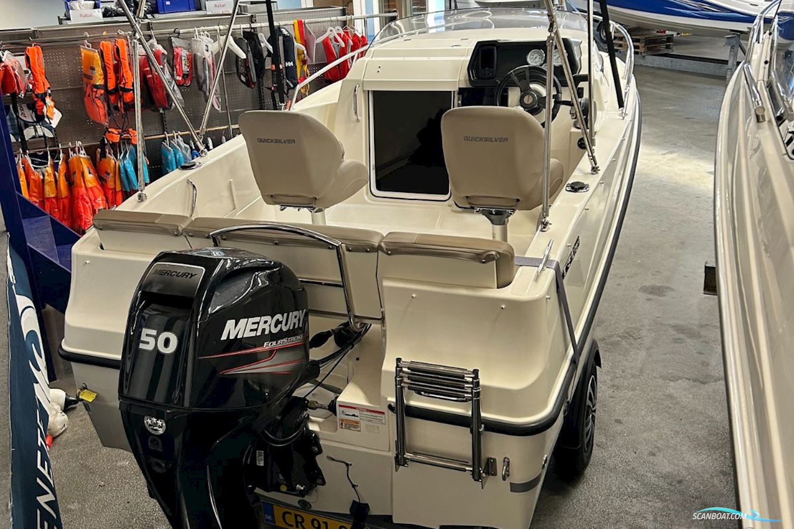 Quicksilver 455 – MASSIVT NEDSAT