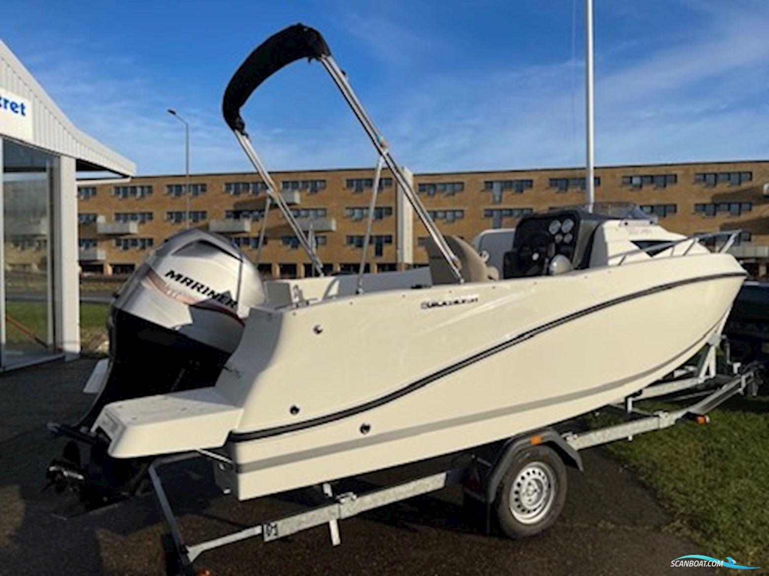 Quicksilver 505 Cabin (ny) Med Mariner F80 Efi Elpt 2009) Motorbåd 2024, med Mariner motor, Danmark