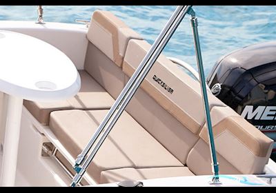 Quicksilver 505 Cabin Med Mercury F60 Efi Elpt Samt Masser af Ekstra Udstyr Motorbåd 2025, Danmark
