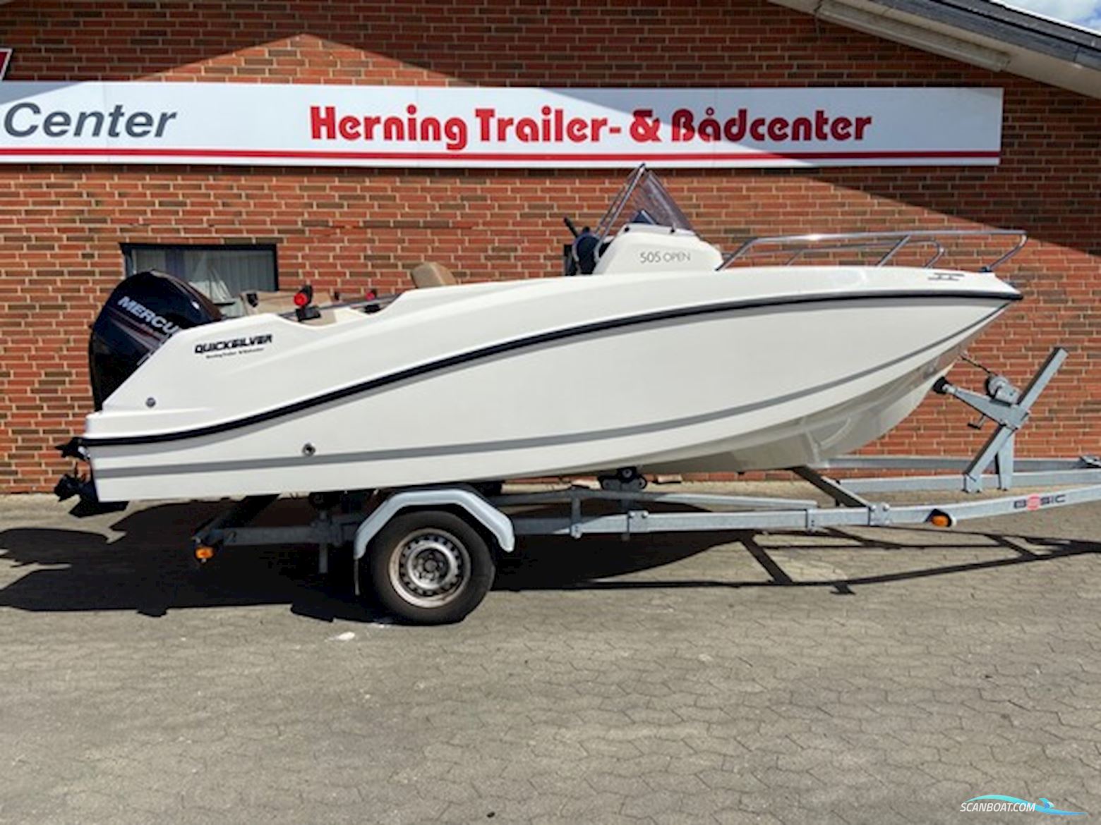 Quicksilver 505 Open m/Mercury F60 hk Efi Motorbåd 2018, med Mercury motor, Danmark