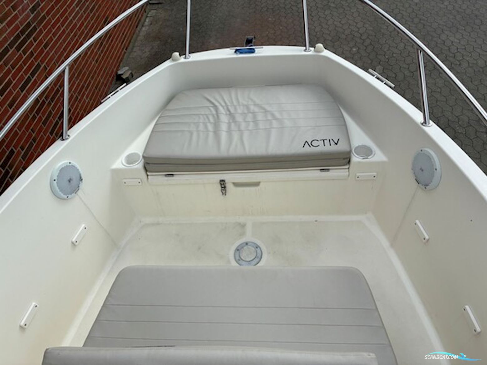 Quicksilver 555 Open m/Mercury F150 hk EFI 4-takt og Brenderup trailer
