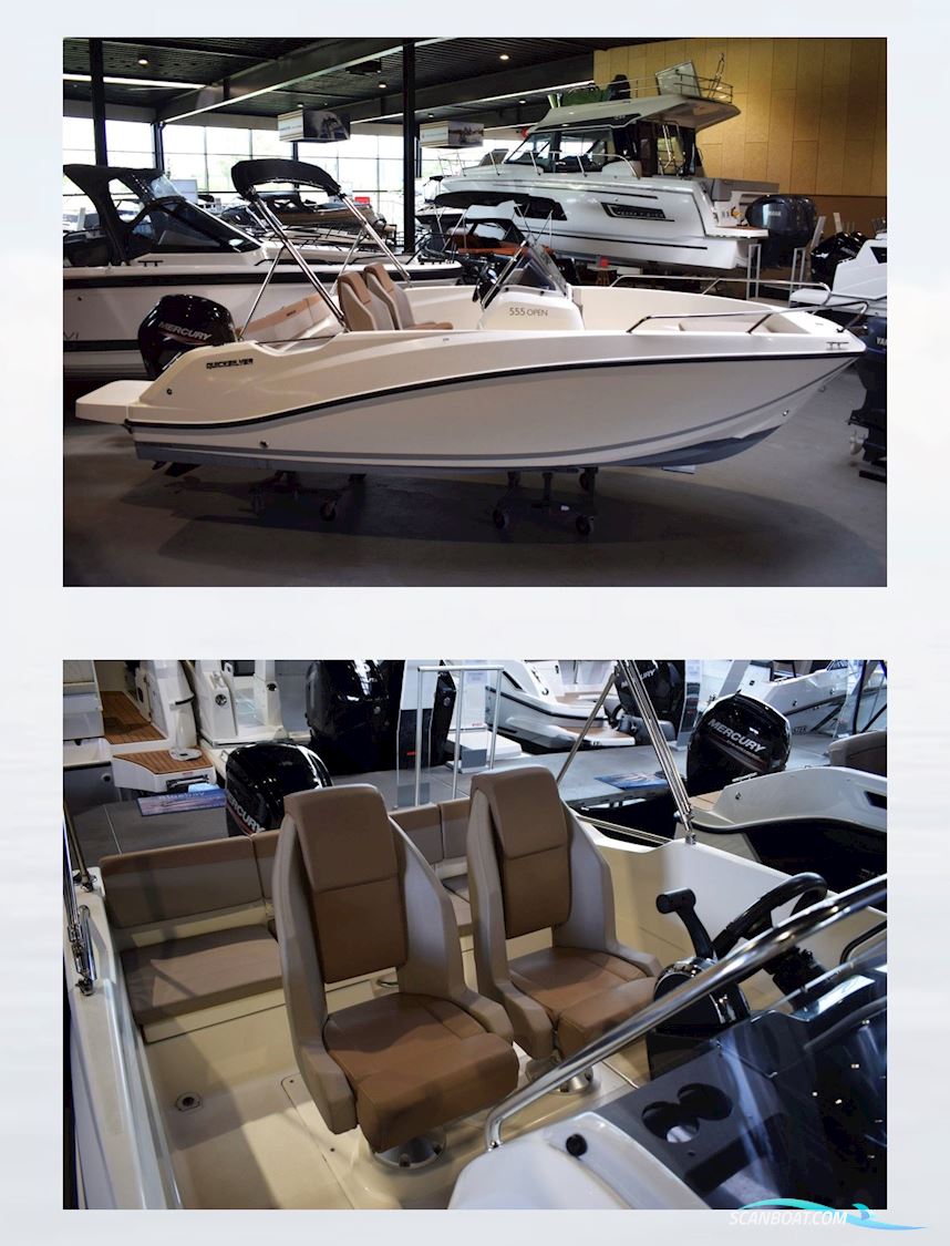 QuickSilver 555 open Motorbåd 2020, med Mercury motor, Danmark