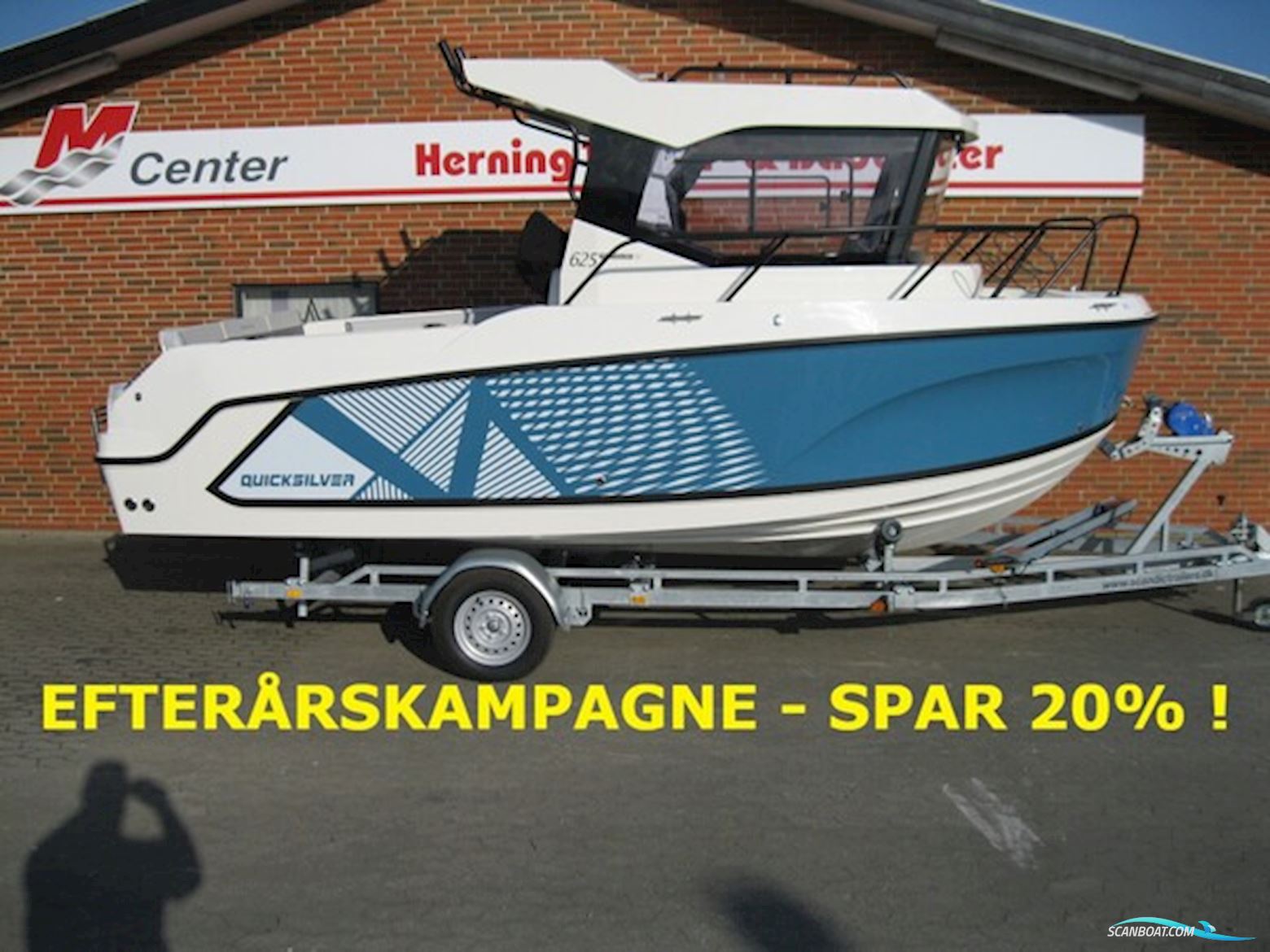 Quicksilver 625 Pilothouse m/Mercury F115 hk XL CT - EFTERÅRSKAMPAGNE ! Motorbåd 2025, Danmark