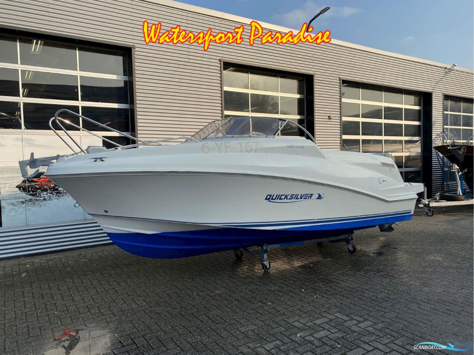 Quicksilver 640 Cruiser Motorbåd 2010, med Mercruiser motor, Holland