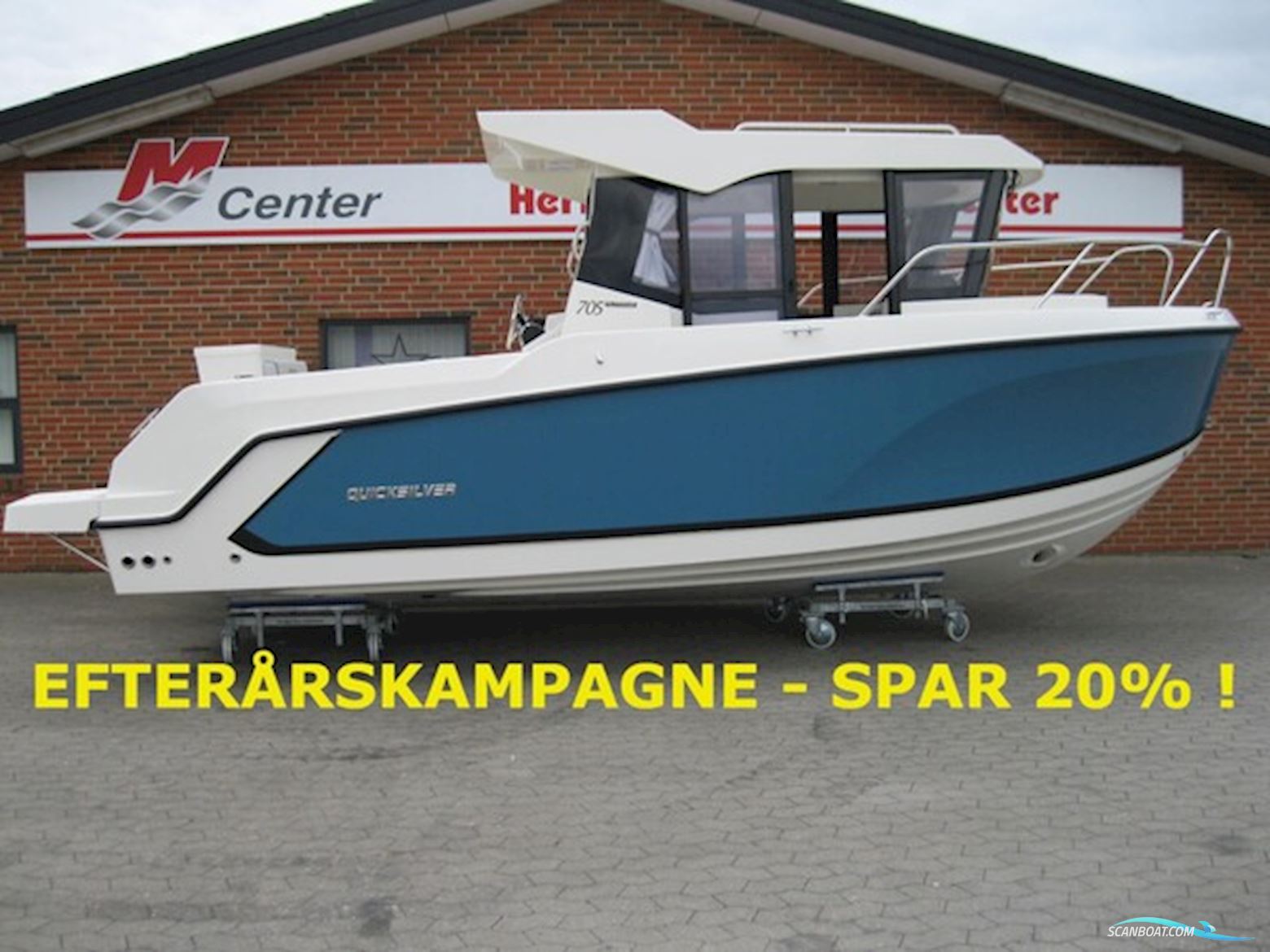 Quicksilver 705 Pilothouse m/Mercury F200 hk V6 - EFTERÅRSKAMPAGNE ! Motorbåd 2025, Danmark