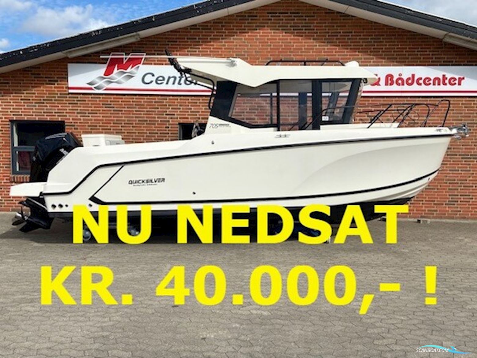 Quicksilver 705 Pilothouse m/Mercury F225 hk V6  Motorbåd 2024, med Mercury motor, Danmark