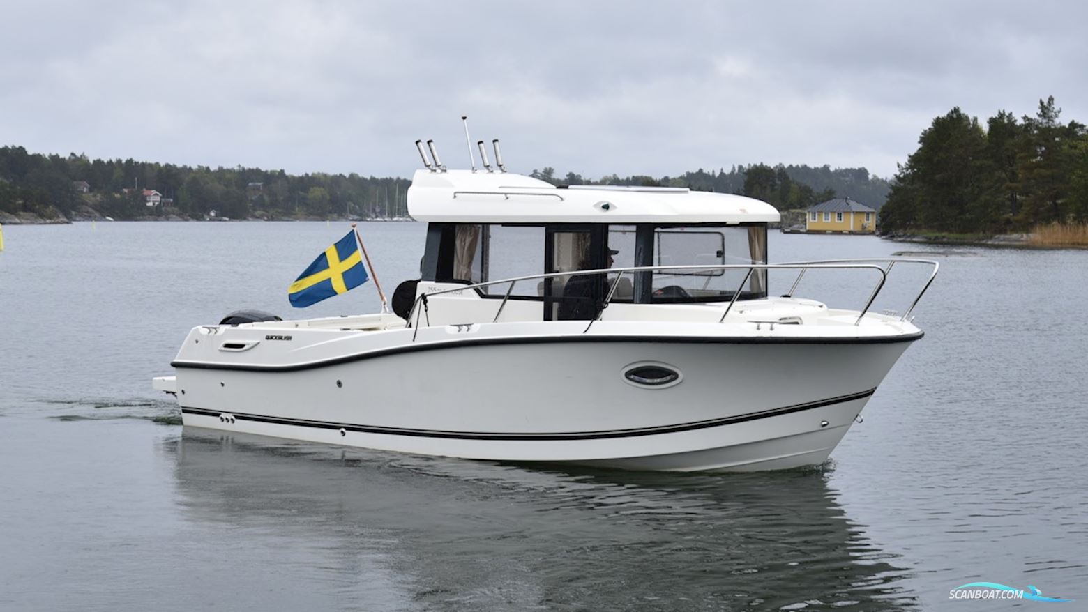 Quicksilver 755 Pilothouse Motorbåd 2016, med Mercury motor, Sverige