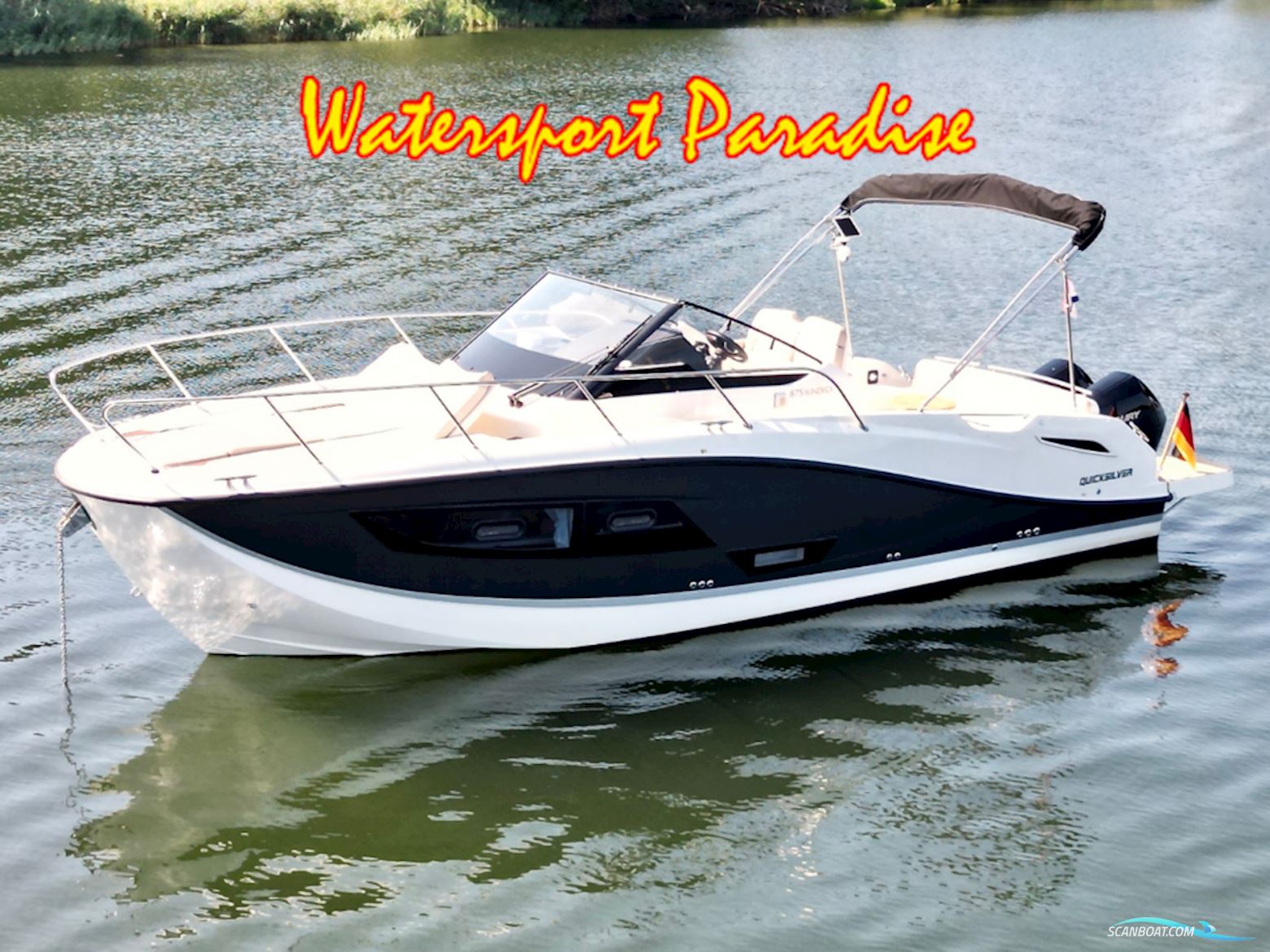 Quicksilver 875 Sundeck Motorbåd 2021, med Mercury motor, Holland