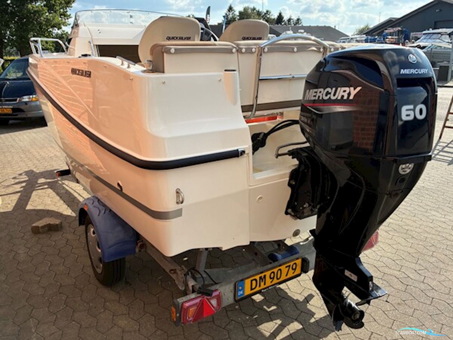 Quicksilver Activ 455 Cabin m/Mercury F60 hk EFI 4-takt 