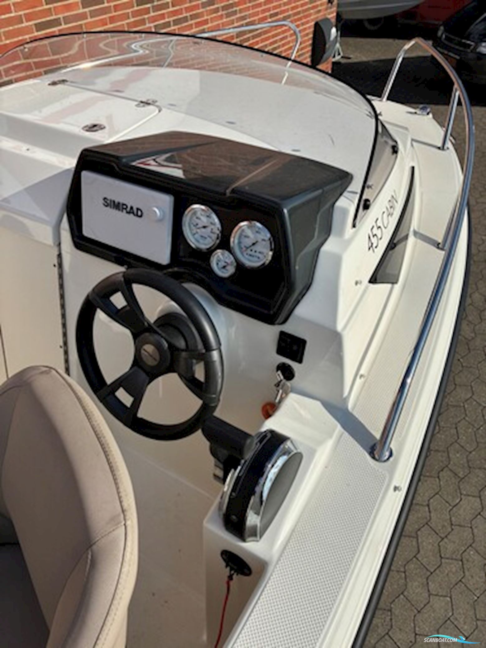 Quicksilver Activ 455 Cabin m/Mercury F60 hk EFI 4-takt 