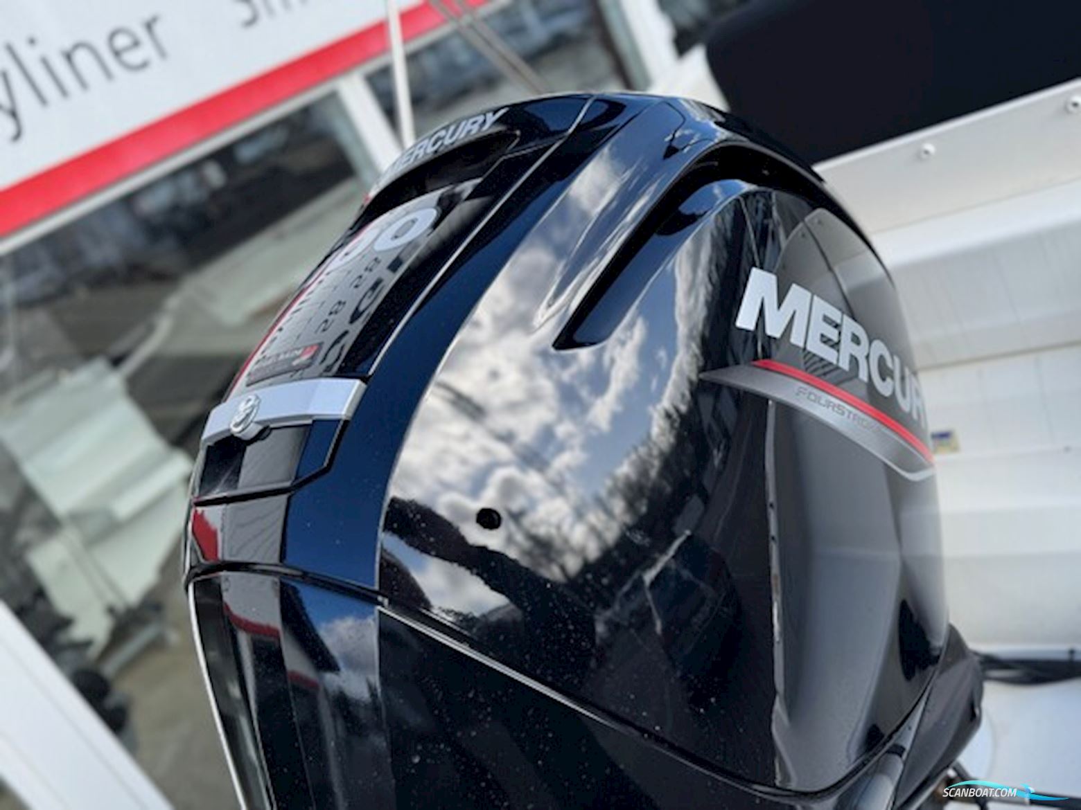 Quicksilver Activ 505 Open Med F100 Mercury og 1000 kg Brenderup 181000B Premium Bådtrailer