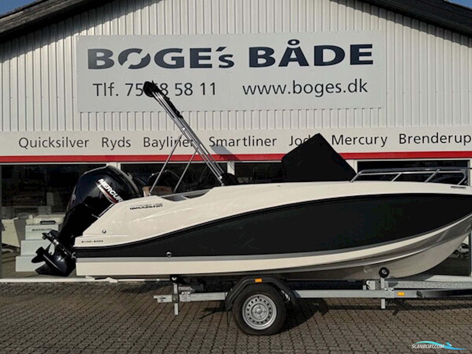 Quicksilver Activ 505 Open Med F80 Mercury-Efi 4 Takt 2,1L - Inkl. Udstyr Motorbåd 2025, Danmark