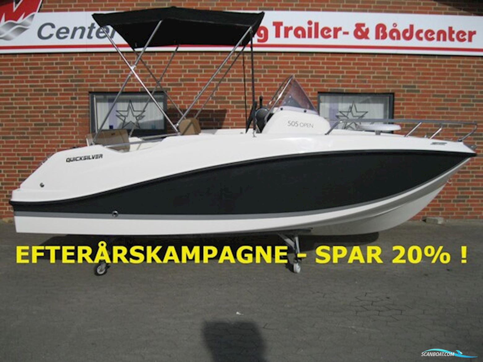 Quicksilver Activ 505 Open m/Mercury F60 hk EFI 4-takt - EFTERÅRSKAMPAGNE ! Motorbåd 2025, Danmark