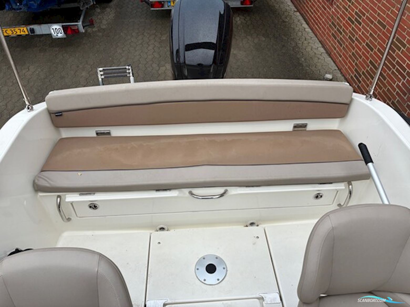 Quicksilver Activ 555 BR m/Mercury F115 hk EFI og Brenderup trailer