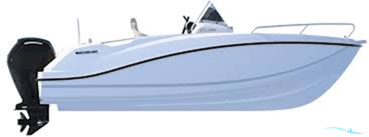 Quicksilver Activ 555 Open Med Mercury F100 Samt Ekstra Udstyr