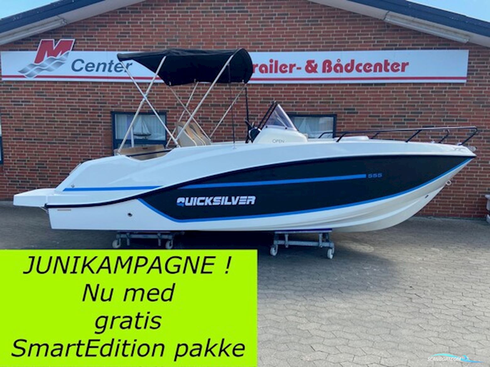 Quicksilver Activ 555 Open m/Mercury F100 hk - Juni Kampagne ! Motorbåd 2024, Danmark