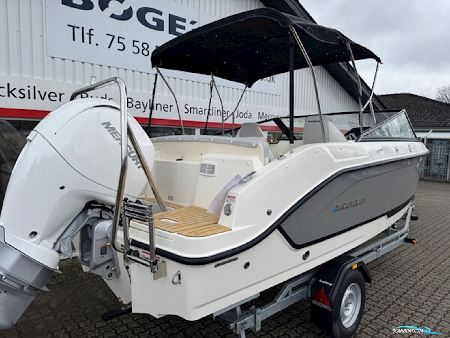 Quicksilver Activ 605 Cruiser Med F150 Mercury-Efi 3,0L XL CF 4 Takt Exclusive Jubilæumsmodel