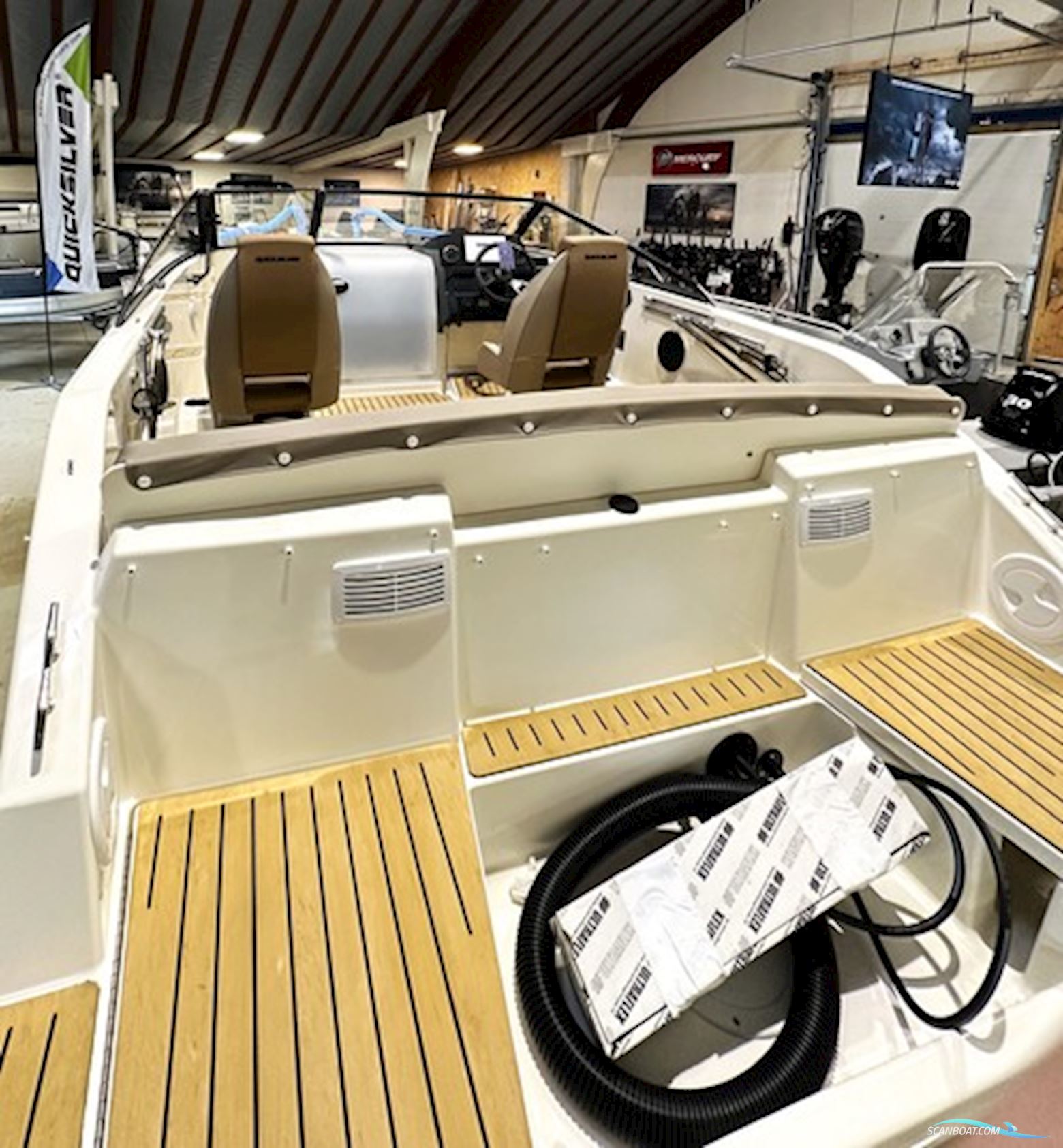 Quicksilver Activ 605 Cruiser Med Mercury F150 – Ny Båd Klar Til Levering | Stærkt