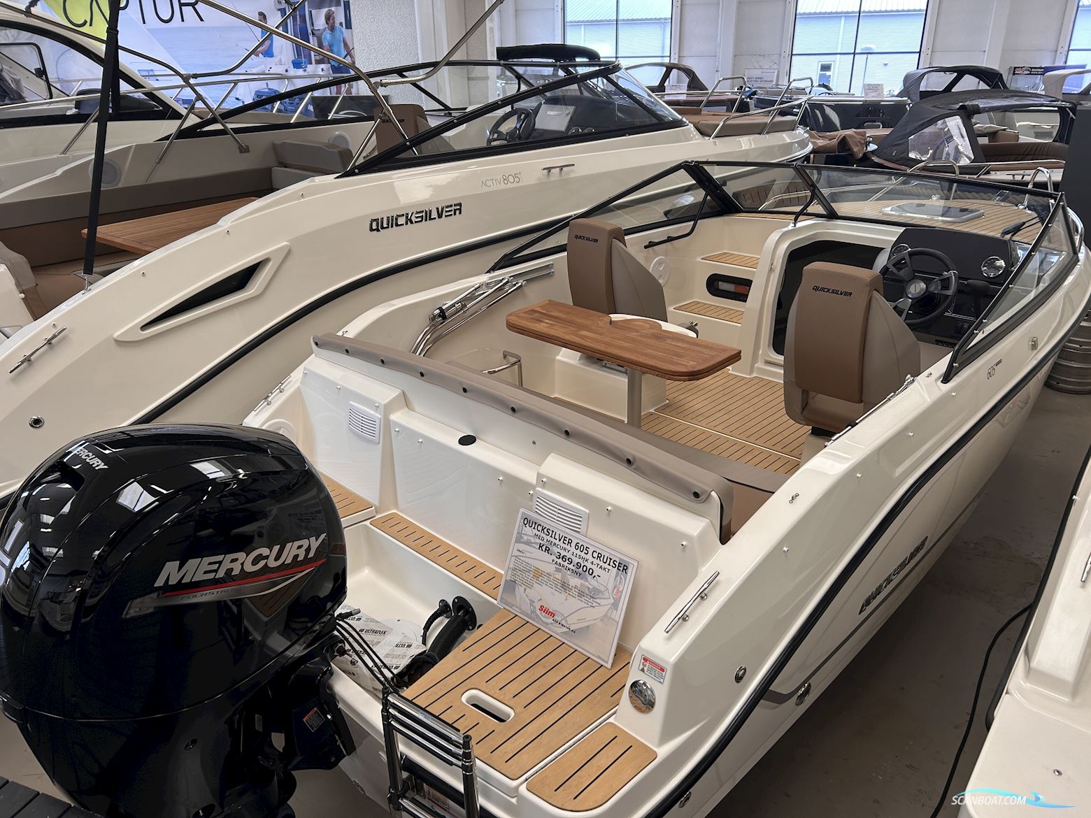 Quicksilver Activ 605 Cruiser Motorbåd 2025, Danmark
