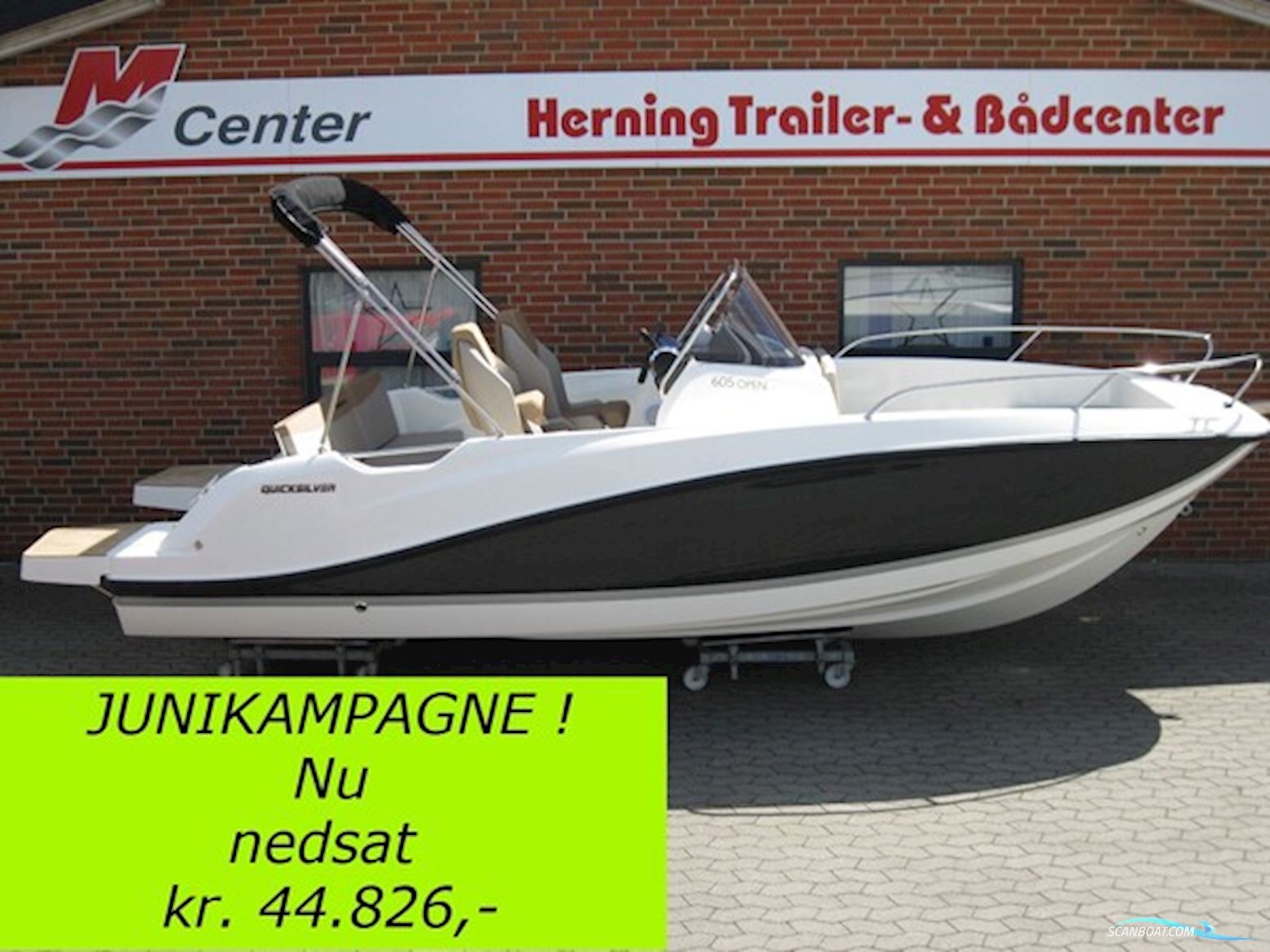 Quicksilver Activ 605 Open m/Mercury F150 hk 4-Takt - Juni Kampagne ! Motorbåd 2024, Danmark