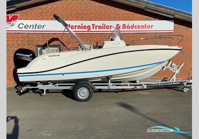 Quicksilver Activ 605 Sundeck m/Mercury F150 hk og Brenderup trailer Motorbåd 2012, med Mercury motor, Danmark