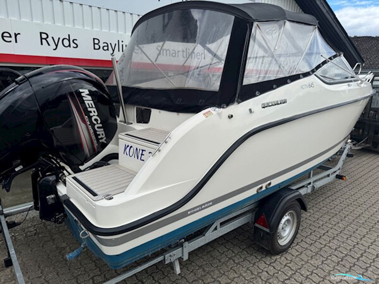 Quicksilver Activ 645 Cruiser med 150 hk Mercury-EFI 3,0L XL 4 takt - Anvisningsssalg 