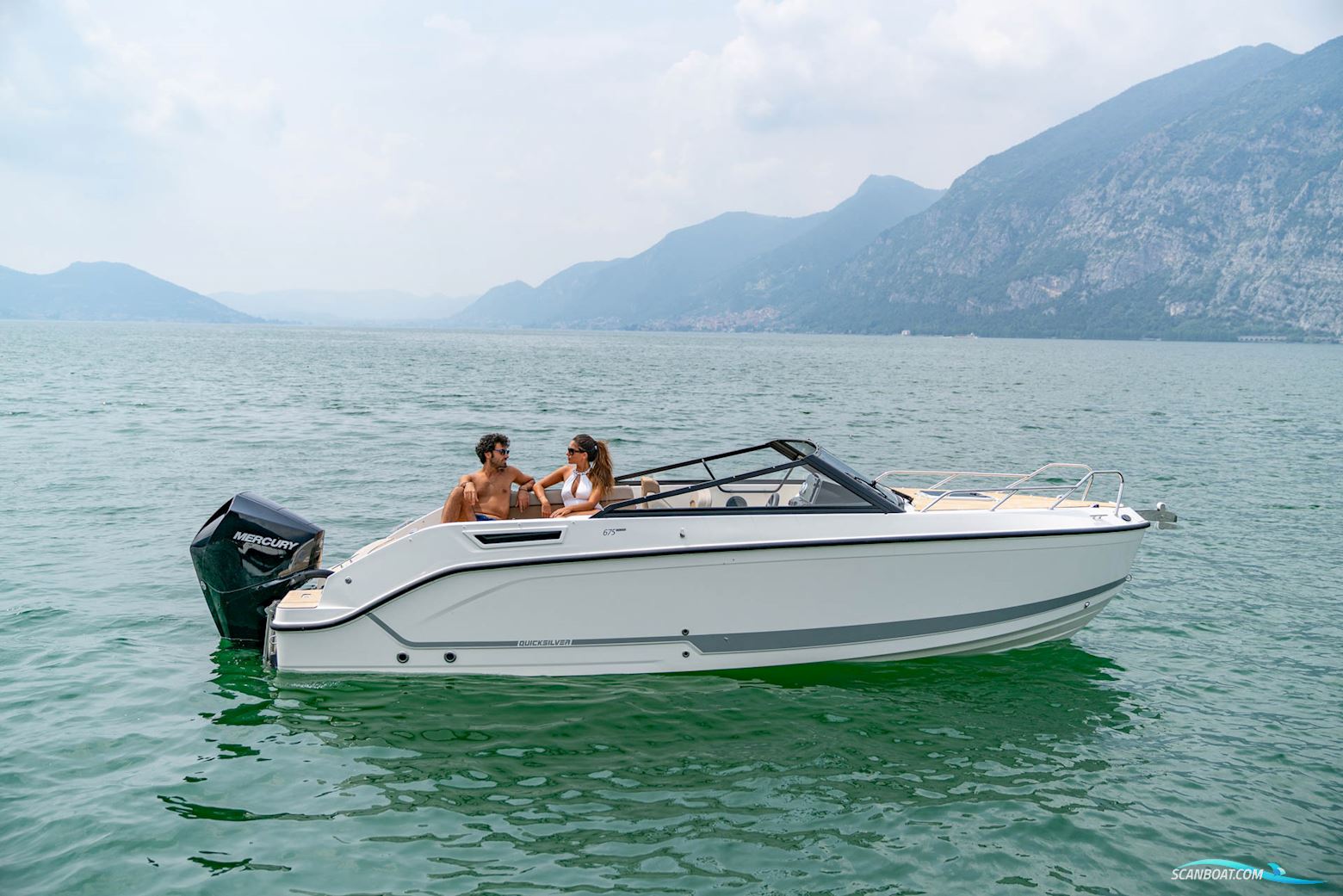 Quicksilver Activ 675 Cruiser Motorbåd 2021, med Mercury 50 hk 4-Takt motor, Danmark