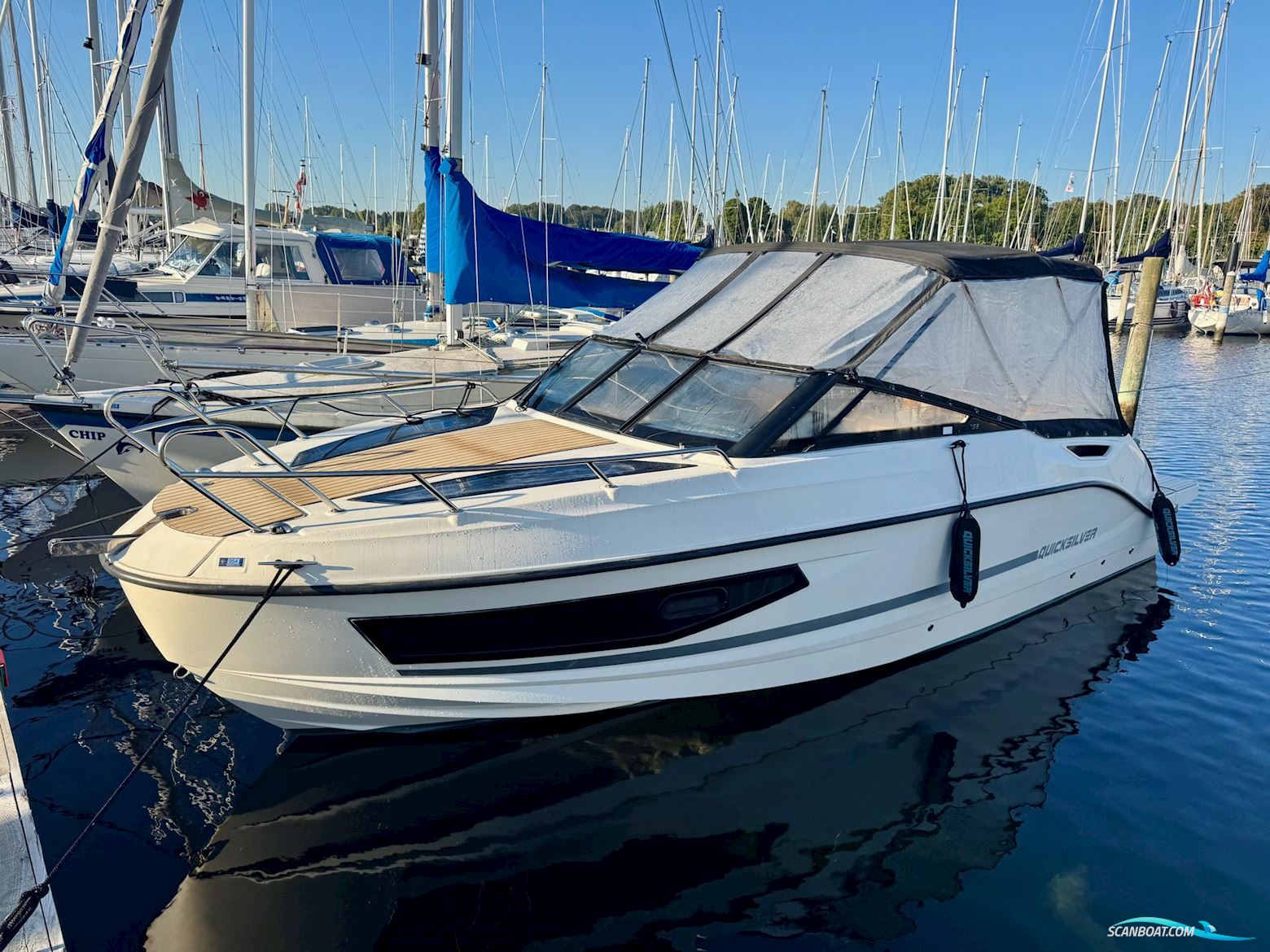 Quicksilver Activ 755 Cruiser Motorbåd 2017, med Mercury F150 EFI EXLPT motor, Danmark