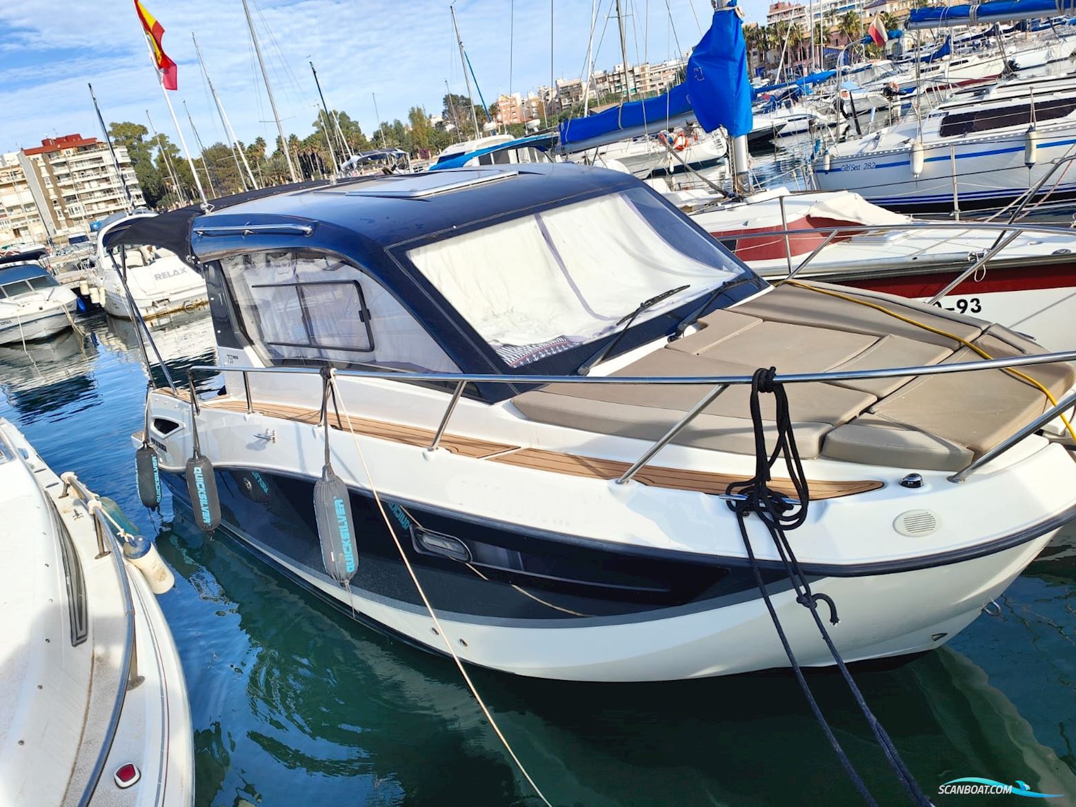 Quicksilver Activ 755 Weekend Motorbåd 2020, med Mercury motor, Spanien