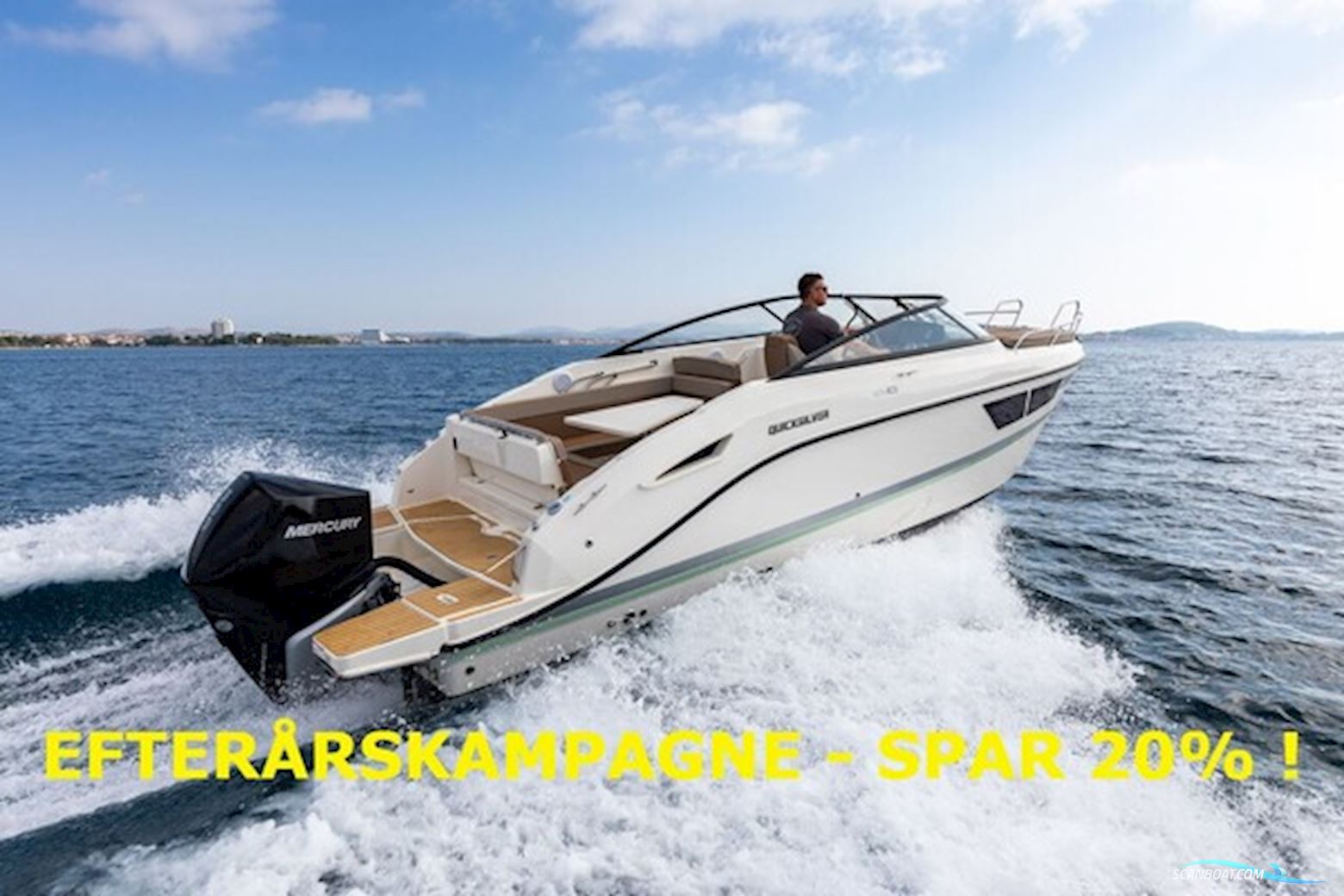 Quicksilver Activ 805 Cruiser m/Mercury F400 hk V10 Verado - EFTERÅRSKAMPAGNE ! Motorbåd 2025, Danmark