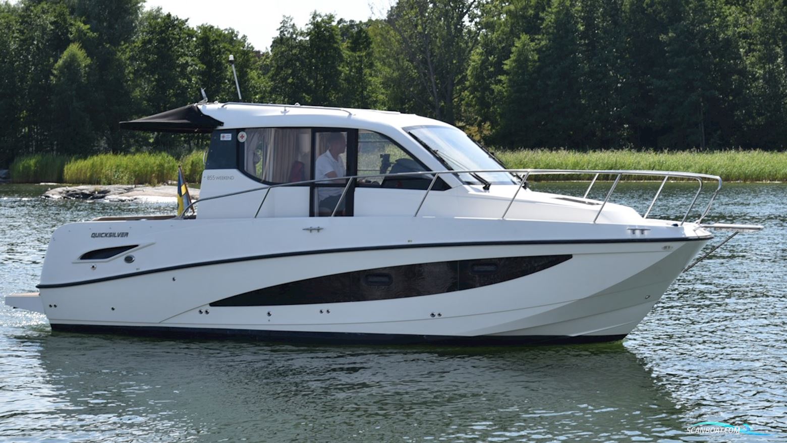 Quicksilver ACTIV 855 CRUISER Motorbåd 2017, med Mercruiser  motor, Sverige