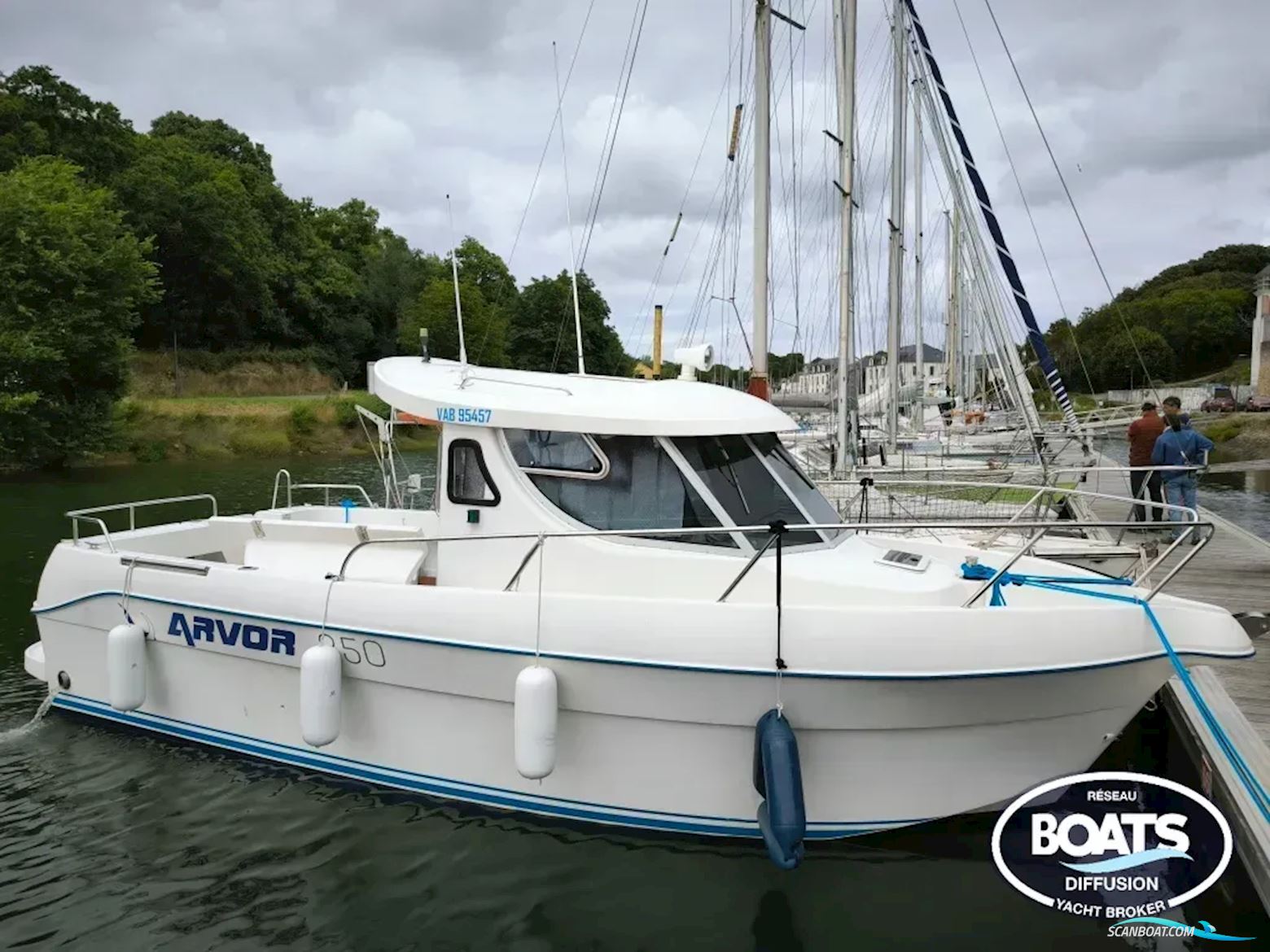 Quicksilver Arvor 250 Motorbåd 2003, med Mercruiser motor, Frankrig